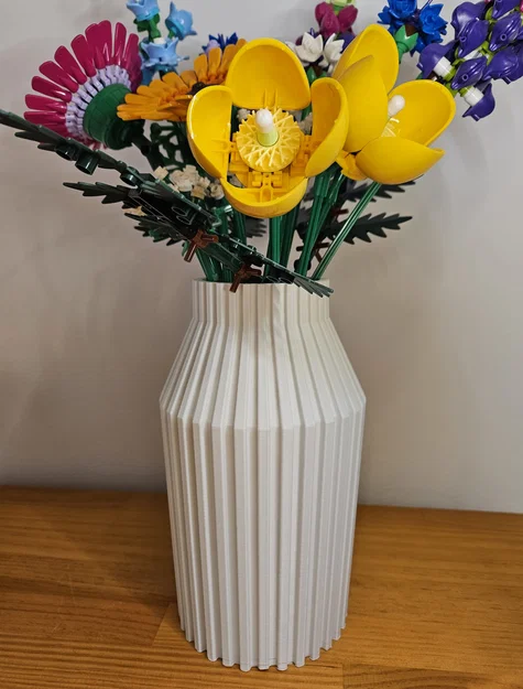 Bình hoa 3D phong cách tối giản (Minimalist Flower Vase) đẹp mắt - Image 2