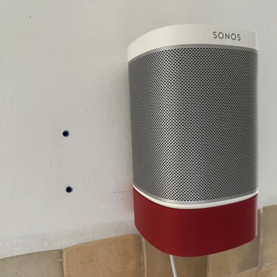 Giá treo tường cho SONOS Play:1 kèm đi dây gọn gàng