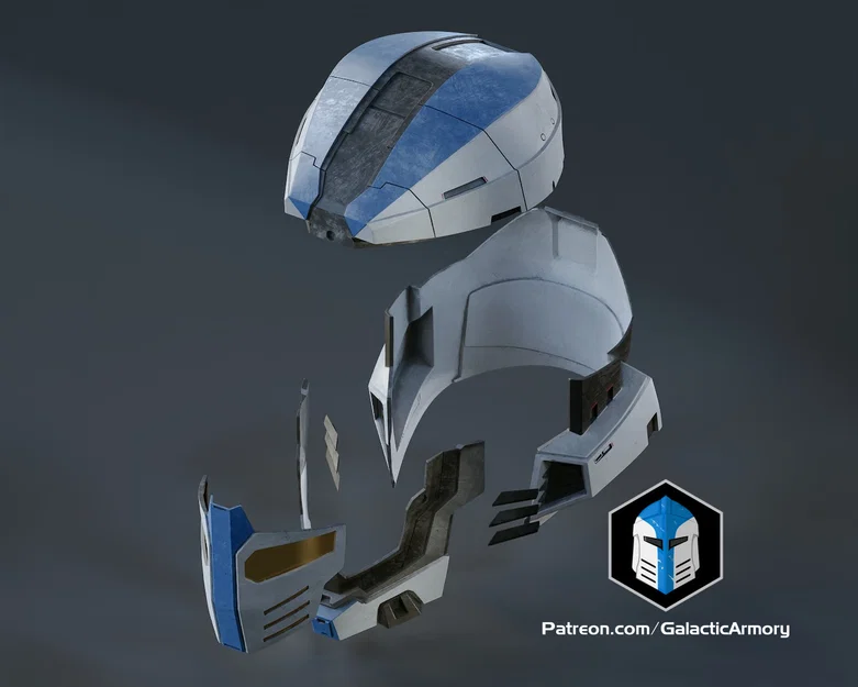 Mũ Spartan Galactic Armory (Halo) - Galactic Armory Spartan Helmet - Image 2