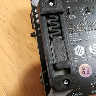 Voron - DIN Mount (LRS-200, board Spider, RPi) - Gá lên DIN rail