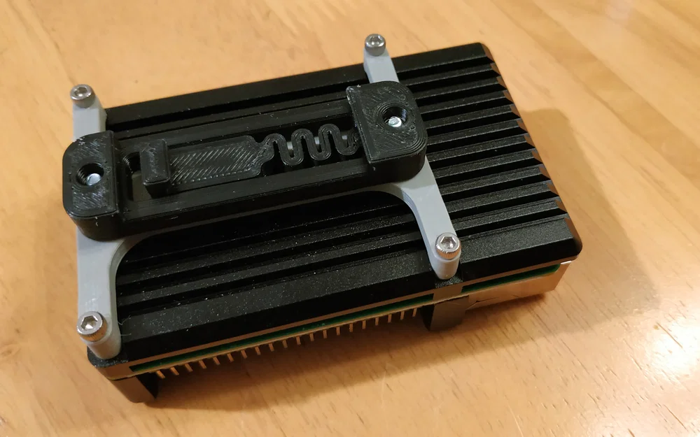 Voron - DIN Mount (LRS-200, board Spider, RPi) - Gá lên DIN rail - Image 4