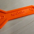 Spatula In 3D Có Móc Treo (3D Print Spatula Hooked) - Thumbnail 1