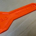Spatula In 3D Có Móc Treo (3D Print Spatula Hooked) - Thumbnail 2