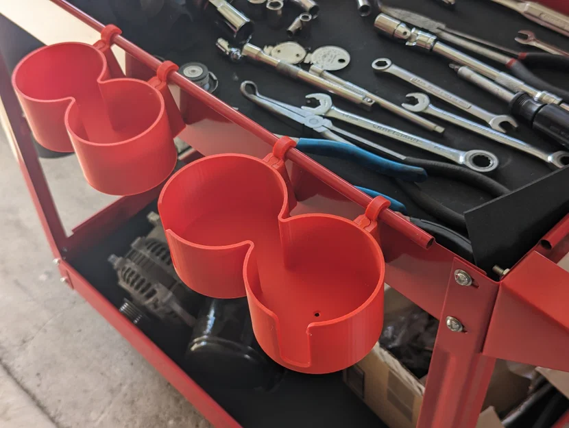 Phụ kiện xe đẩy dụng cụ Harbor Freight: găng tay, khăn giấy, thùng rác, ly/bình - Image 1