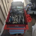 Phụ kiện xe đẩy dụng cụ Harbor Freight: găng tay, khăn giấy, thùng rác, ly/bình - Thumbnail 7