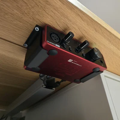 Giá treo dưới bàn cho Focusrite Scarlett Solo 3