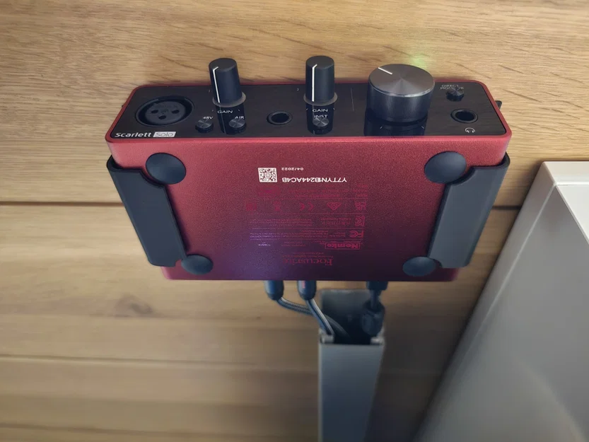 Giá treo dưới bàn cho Focusrite Scarlett Solo 3 - Image 3