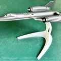 Mô hình SR-71 Blackbird siêu đẹp với đế trưng bày cải tiến - Thumbnail 2