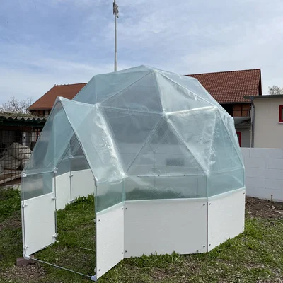 Nhà kính vòm Geodesic (Geodesic Dome / Greenhouse)