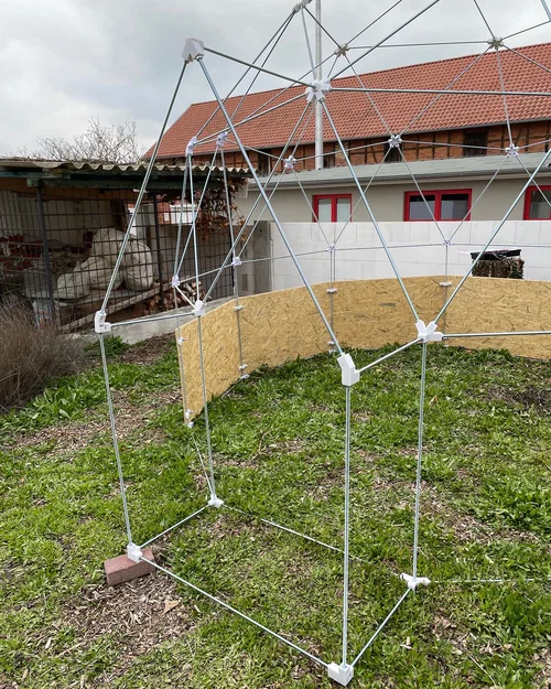 Nhà kính vòm Geodesic (Geodesic Dome / Greenhouse) - Image 10