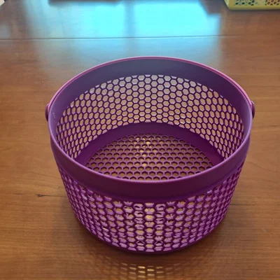 Giỏ Tròn Có Tay Cầm (Round Basket with Handle)