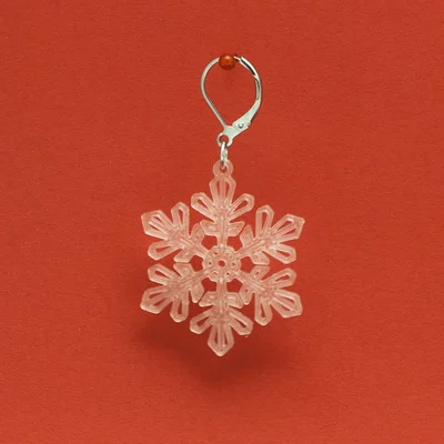Bông tai Bông Tuyết 5 (Earrings Snowflake 5)