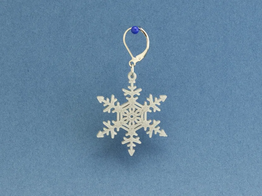 Bông tai Bông Tuyết 2 (Earrings Snowflake 2) - Image 4