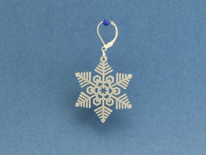 Bông tai Bông Tuyết 3 (Earrings Snowflake 3) - Image 1