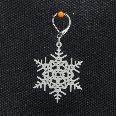 Bông tai Bông Tuyết 1 (Earrings Snowflake 1)