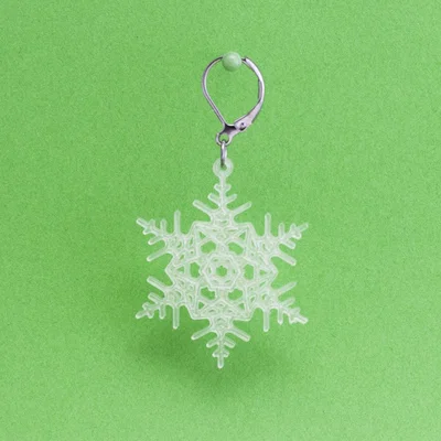 Bông tai Bông Tuyết 1 (Earrings Snowflake 1)