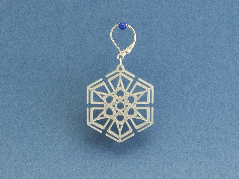 Bông tai Bông Tuyết 6 (Earrings Snowflake 6) - Image 1
