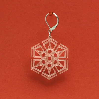 Bông tai Bông Tuyết 6 (Earrings Snowflake 6)