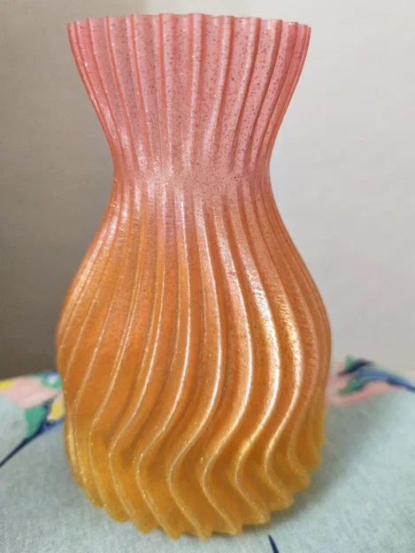 Mẫu bình hoa trang trí in 3D nghệ thuật - Vase Mode tinh tế - Image 1