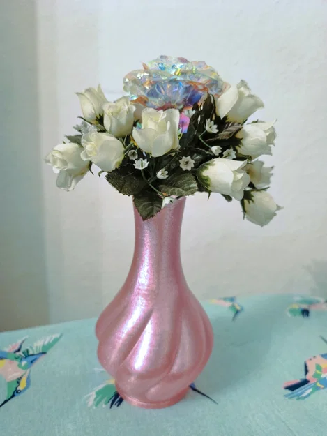 Mẫu bình hoa trang trí in 3D nghệ thuật - Vase Mode tinh tế - Image 4