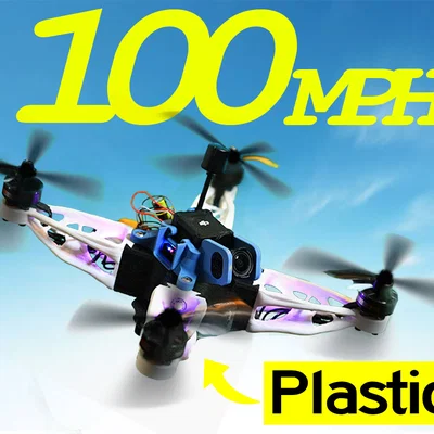 Bộ khung 3D in 100MPH FPV Drone 5 inch cho người yêu thích bay