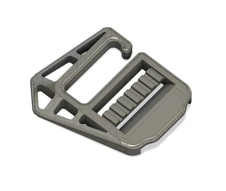 Móc khóa G-Hook đa năng cho dây đai bản 1 inch (in 3D) - Image 2