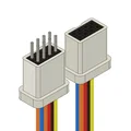 Bộ khung giữ đầu nối Dupont 8 chân (8 Stack) cho dây Jumper - Thumbnail 1