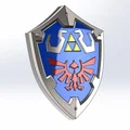 Hộp đựng game Switch Hylian Shield - Thumbnail 2