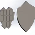 Hộp đựng game Switch Hylian Shield - Thumbnail 3
