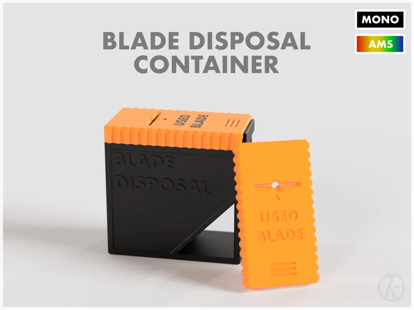 Hộp tiêu hủy lưỡi dao (Blade Disposal) - Image 1