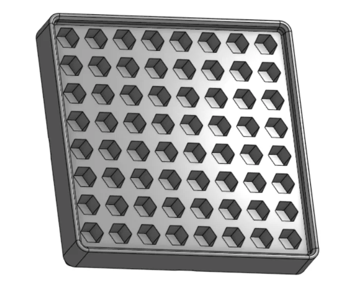 Khay đựng mũi vít 1/4 inch chuẩn Gridfinity cho hộp đồ nghề - Image 3