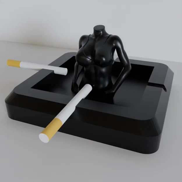 Gạt tàn thuốc nghệ thuật hình tượng nữ giới 3D độc đáo - Image 1