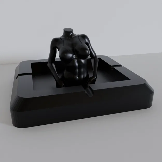 Gạt tàn thuốc nghệ thuật hình tượng nữ giới 3D độc đáo - Image 2