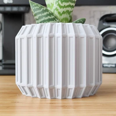 Chậu cây Baroque Coffers – Plant Pot & Planter (Vase Mode)
