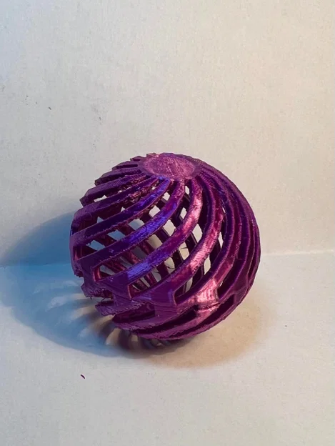 Đồ chơi cho thú cưng in 3D hình cầu xoắn siêu dễ thương - Image 3