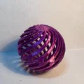 Đồ chơi cho thú cưng in 3D hình cầu xoắn siêu dễ thương - Thumbnail 3