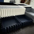 Khay lưu trữ module dạng vase lắp ghép cho ngăn kéo Ikea Alex (1x2x3) - Thumbnail 1