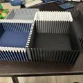 Khay lưu trữ module dạng vase lắp ghép cho ngăn kéo Ikea Alex (1x2x3) - Thumbnail 2