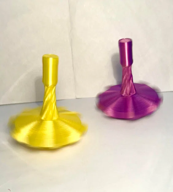Con quay đồ chơi 3D (Spinning Top) - Mô hình giải trí độc đáo - Image 1