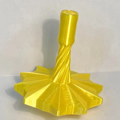 Con quay đồ chơi 3D (Spinning Top) - Mô hình giải trí độc đáo