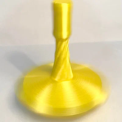 Con quay đồ chơi 3D (Spinning Top) - Mô hình giải trí độc đáo