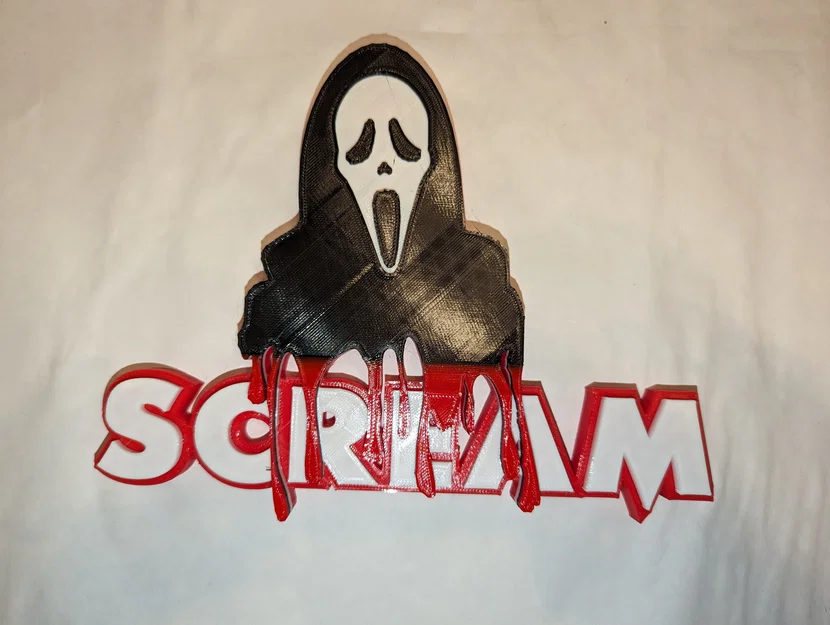 Bảng Logo Bloody Scream (Ghostface Nhỏ Máu) - Image 2