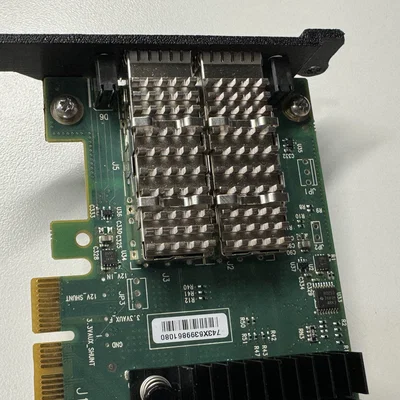 Baffle Dual 25G cho Lenovo M90q Gen3 ConnectX-4 LX (Dell CX4121C)