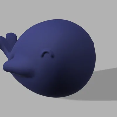 Mô hình chú cá voi nhỏ hạnh phúc dễ thương (Small Happy Whale)