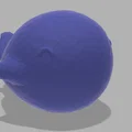 Mô hình chú cá voi nhỏ hạnh phúc dễ thương (Small Happy Whale) - Thumbnail 2