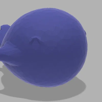 Mô hình chú cá voi nhỏ hạnh phúc dễ thương (Small Happy Whale)