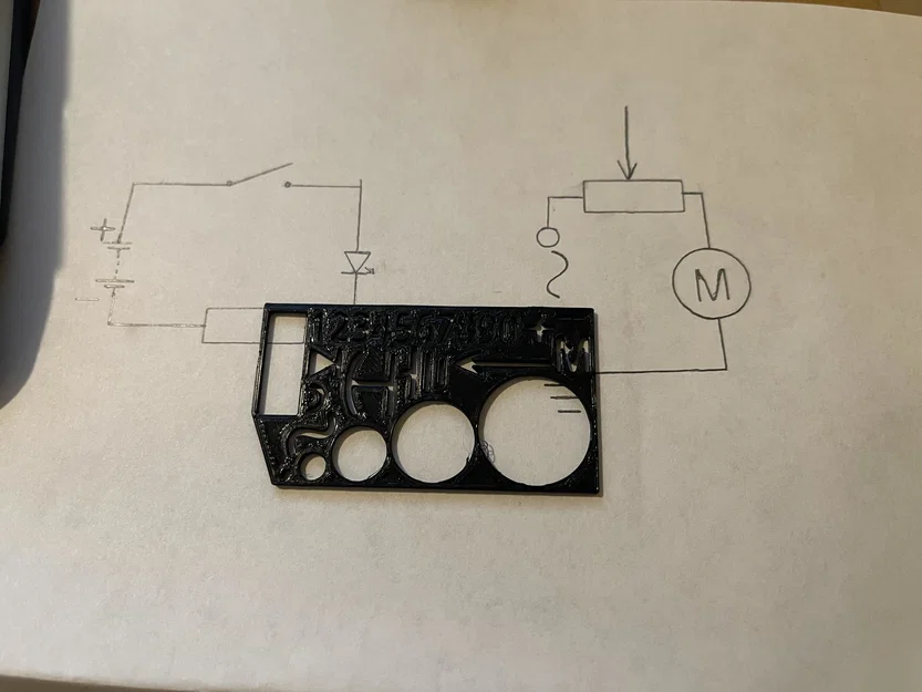 Khuôn Vẽ Sơ Đồ Điện (Electrical Diagram Stencil) - Image 1