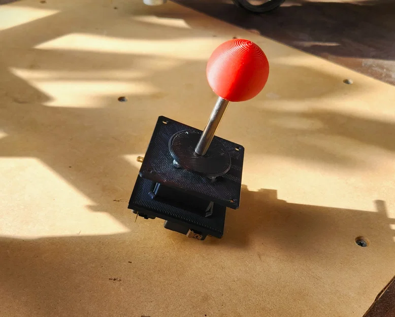 Joystick Arcade In 3D (3D Printed Arcade Joystick) - Image 1