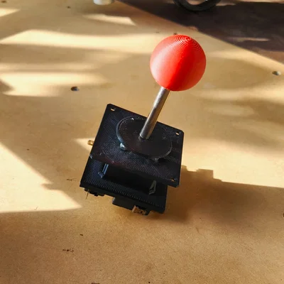 Joystick Arcade In 3D (3D Printed Arcade Joystick)