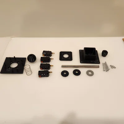 Joystick Arcade In 3D (3D Printed Arcade Joystick)